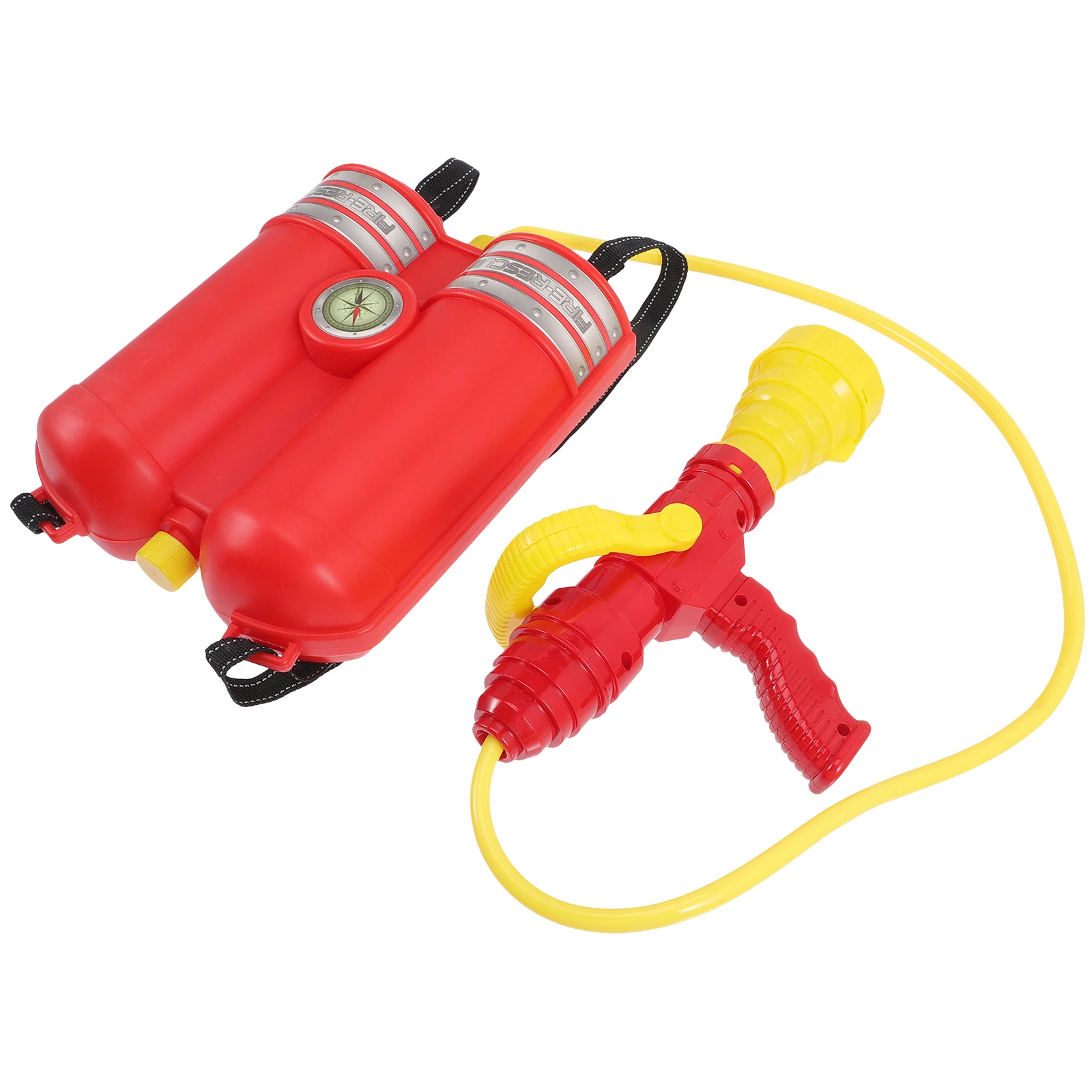 Jouet d'eau de pompier, matériau PP, conception de forme amusante pour enfants, plage, piscine, jardin, fête, jouets d'été, sac à dos pulvérisateur