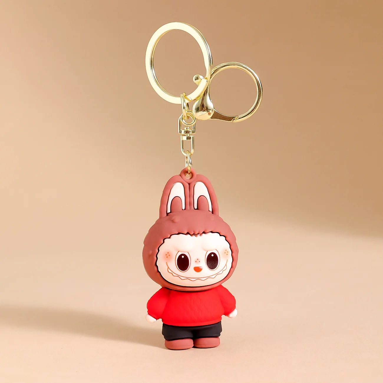 

New Year Small Gift Cartoon Rabbit Cute Festive Rabbit Spring Festival Gift Stall Wholesale Schoolbag Pendant Key Chain