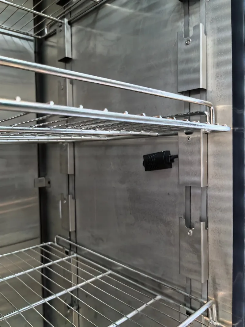 Beef Dry Aging Cabinet with 304 Stainless Steel Digital Temperature Control  LED Display for Meat Drying and Steak Display