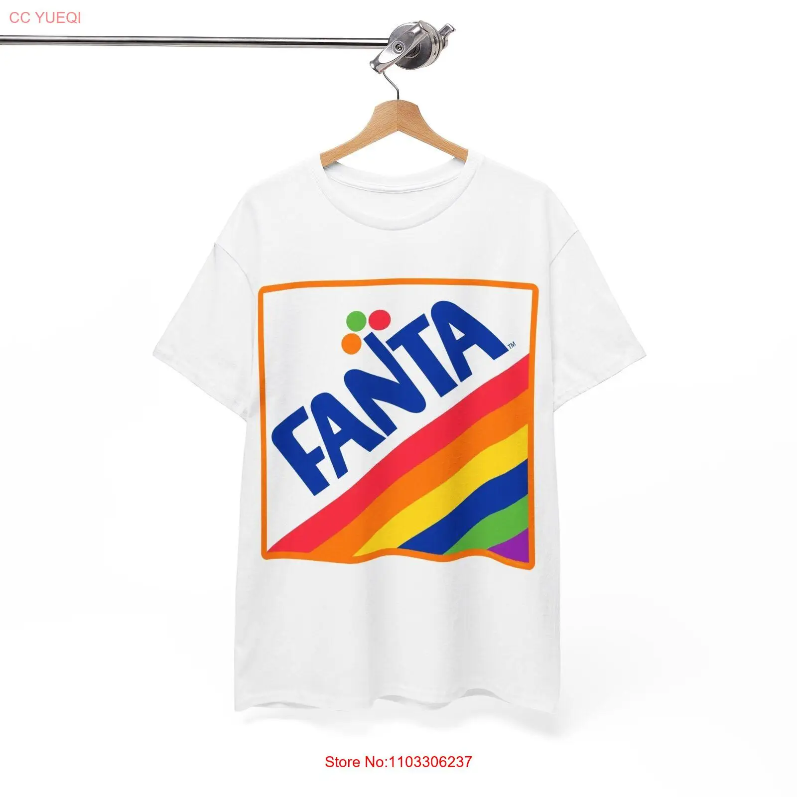 Fanta Soda Tshirt Vintage Pop Logo Retro Graphic Nostalgic Unisex Heavy Cotton