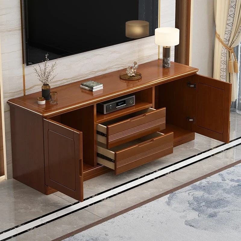 Retro Storage TV Consoles Cabinet Wooden Mid Century Modern Drawer TV Stand Living Room Fernseher Schrank Salon Furniture MQ50DS