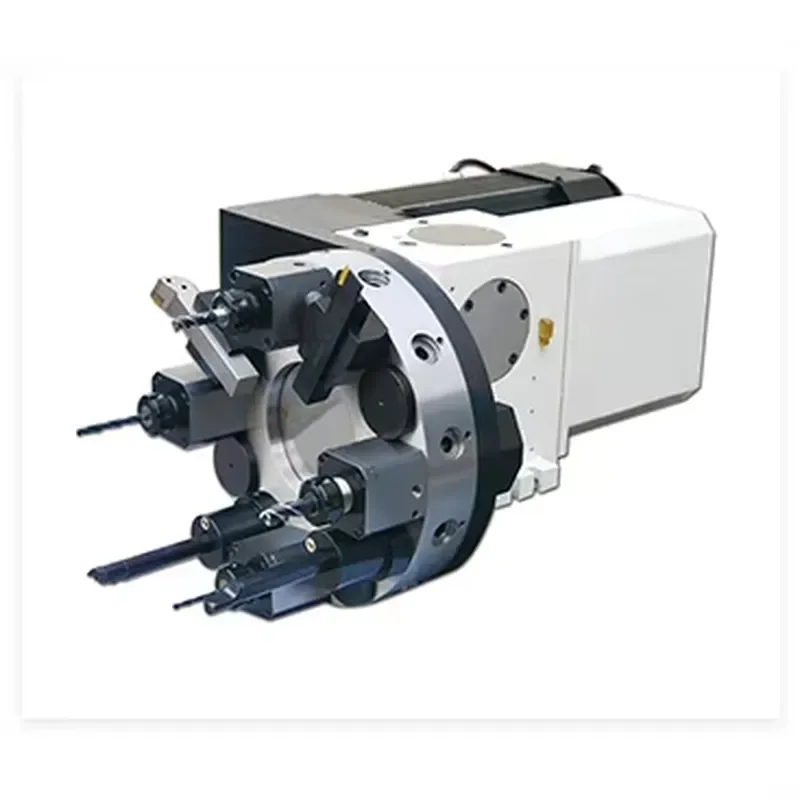 High Precision HAK33-BMT Rotary Stauter Turret 12 Position Power Head Turret Mini Lathe Tool NC Machine Tools Accessories