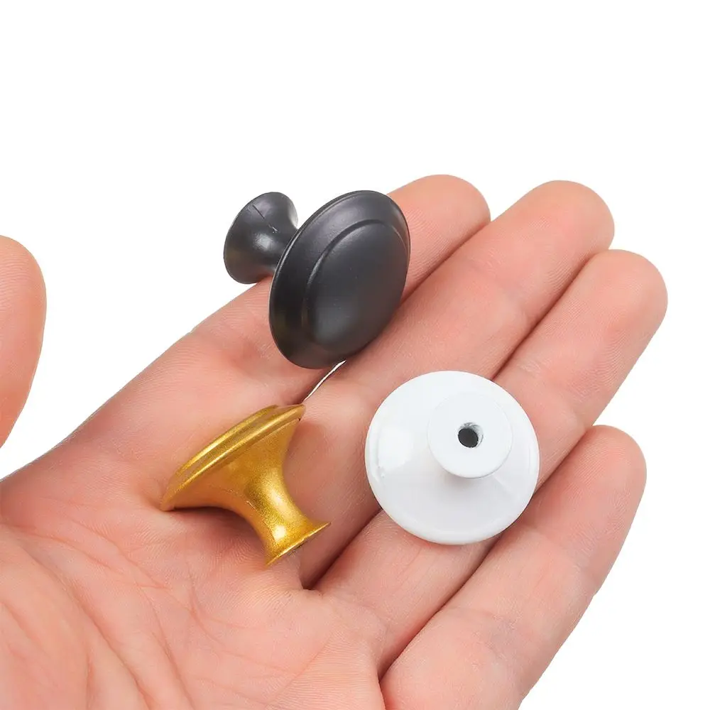 2pcs/lot Kitchen Fashion Furniture Fitting Round Shape Cabinet Door Handle Wardrobe Pulls Drawer Knob Cabinet Pulls