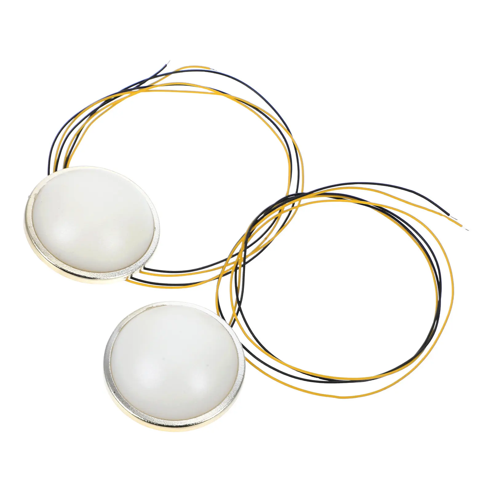 

2Pcs Miniature LED Ceiling Lights Round Design for Dollhouse Interior Decor Cozy Ambiance DIY Mini Lights Craft Supplies