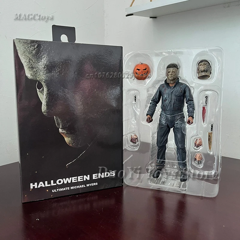 

Фигурка NECA Майкла Майерса с тыквой, концы на Хэллоуин, фигурки героев, игрушки, рождественский подарок, Хэллоуин, ужасные игрушки, Декор