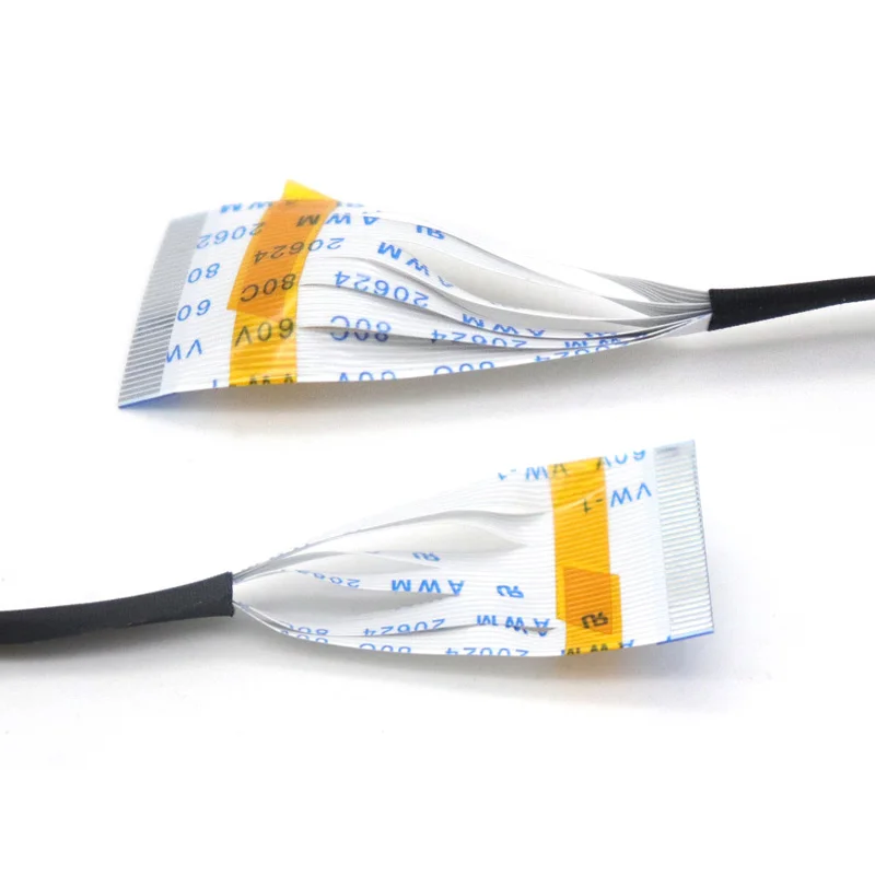 0.5mm Pitch 22-40Pin FPC/FFC Flexible Flat Cable A/B Type AWM 20624 High Temperature Resistant