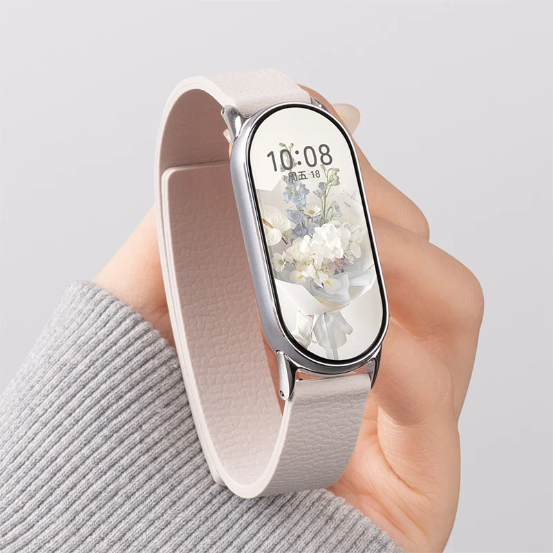 Correa deportiva de silicona para Xiaomi Mi Band 10 9 8, pulsera cómoda y transpirable magnética, accesorios para Xiaomi Band 10