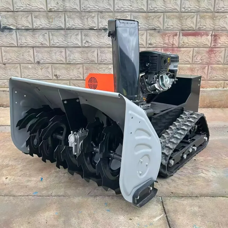 Remote Control Snowplow Multi-Purpose Snow Blower Robot Snow Blower Track Snowplow Equipment for Sale