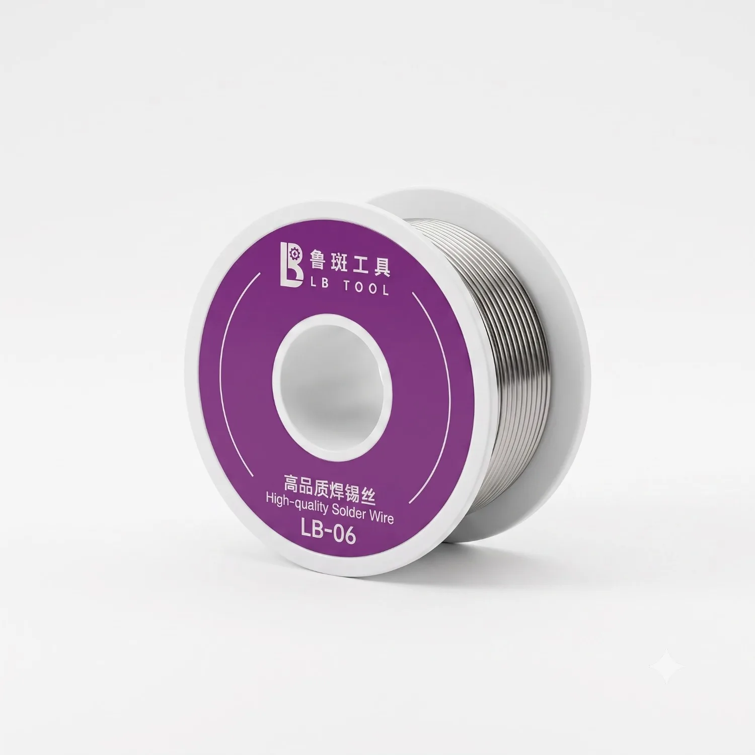 LB Tool LB-06 High Purity Solder Wire 0.6mm 50g 183°C Melt Rosin Core Tin Welding Wire For Phone PCB Electrical Repair
