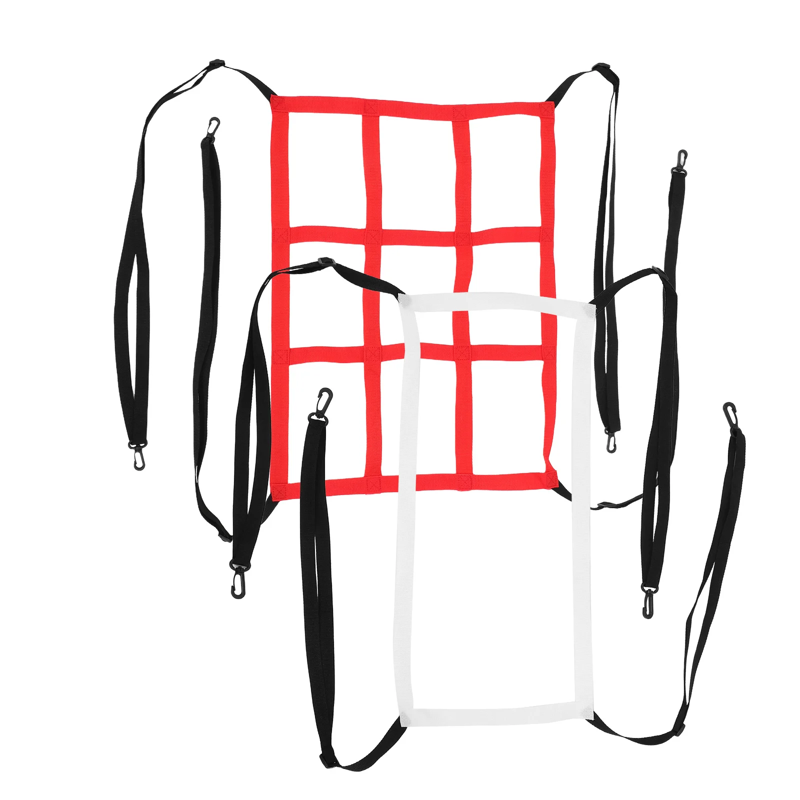 

2Pcs Baseball Training Hitting Net Adjustable Bounce Back Rebound Pitching Practice Softball Equipment Durable Backyard Batting