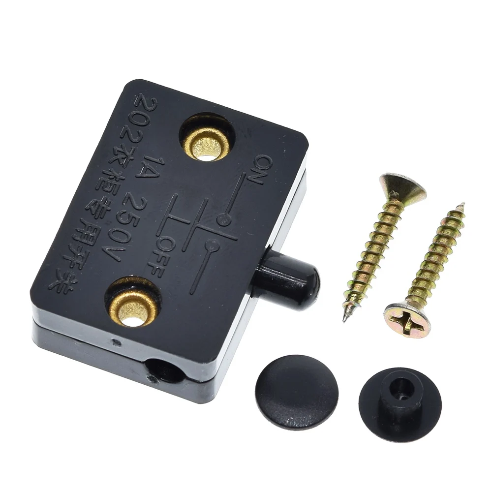 Closet Cabinet Light Switch Automatic Reset Switch Household Cabinet Door Control Switch Wardrobe Light Switch For Smart Home