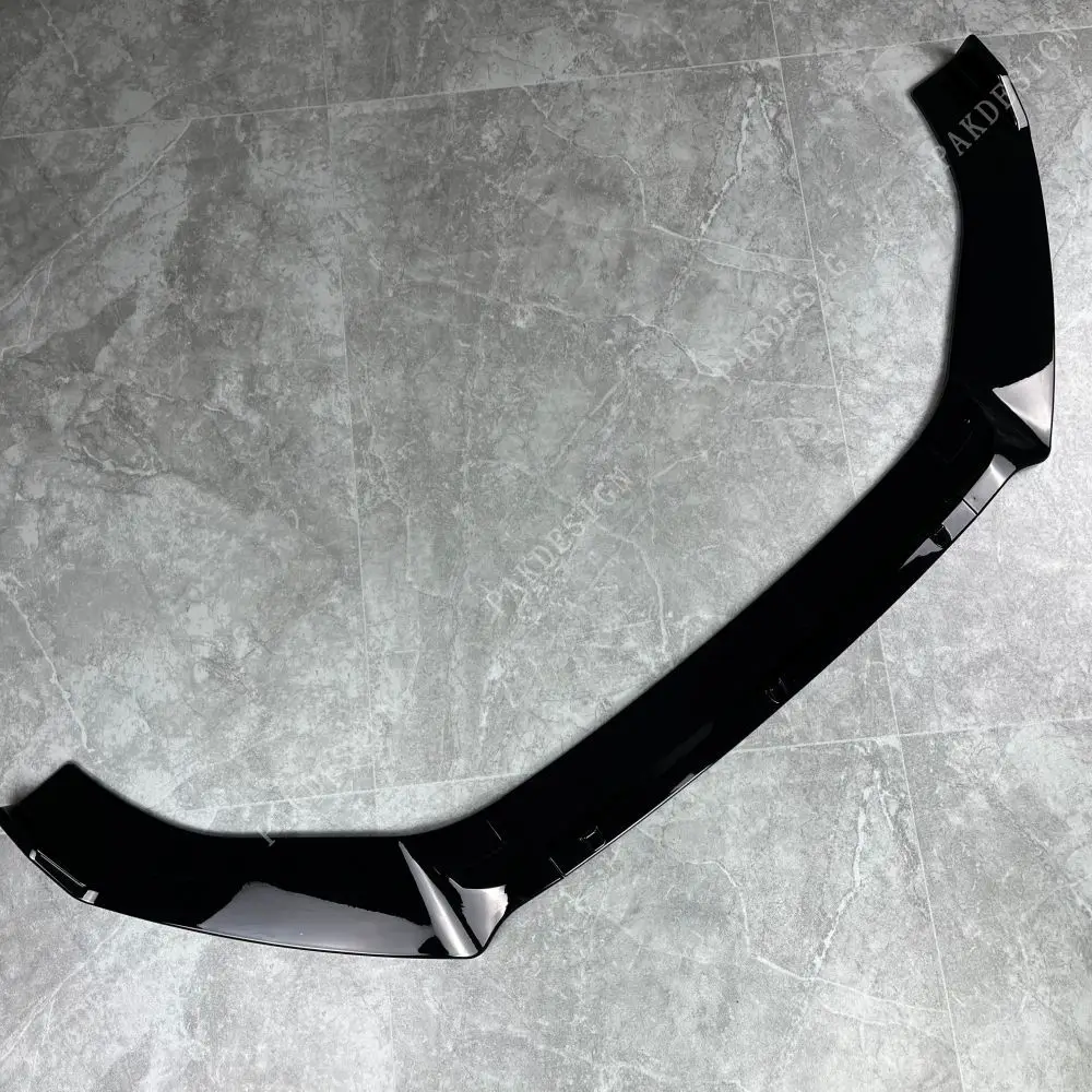 Voorbumper Lip Spoiler Splitter Diffuser Voor Audi A3 S3 8V TFSI TDI S-lijn 2013-2016 Pre-facelift ABS Zwart Body Kits Tuning - afbeelding 2