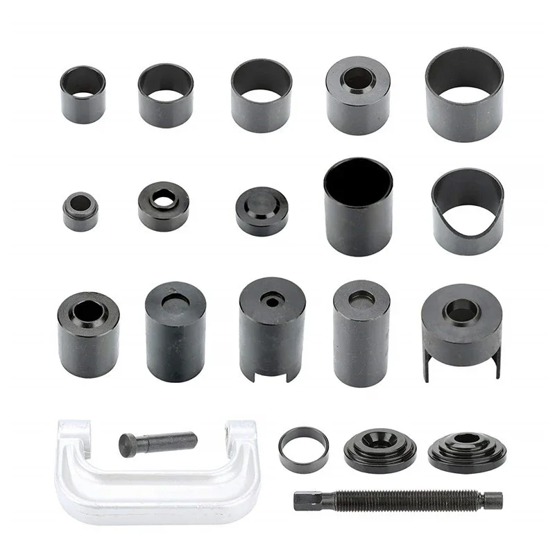 21 Pcs/Set Ball Joint Press Kit Carbon-steel Auto Repair Remover Install Adapter Tools for Garage Automobile Repair Shop