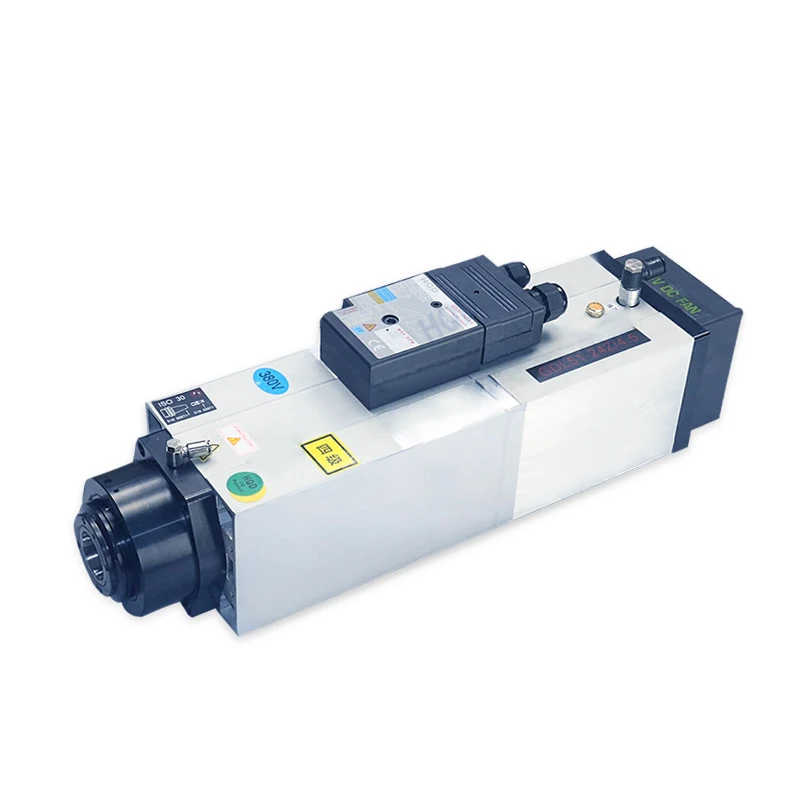High Speed Hqd Gdl Fan-Cooling Air Cooled Atc Spindle Motor ISO30 6kw 800Hz 24000rpm Air Cooling Spindle (GDL60-30-24Z/4.5)