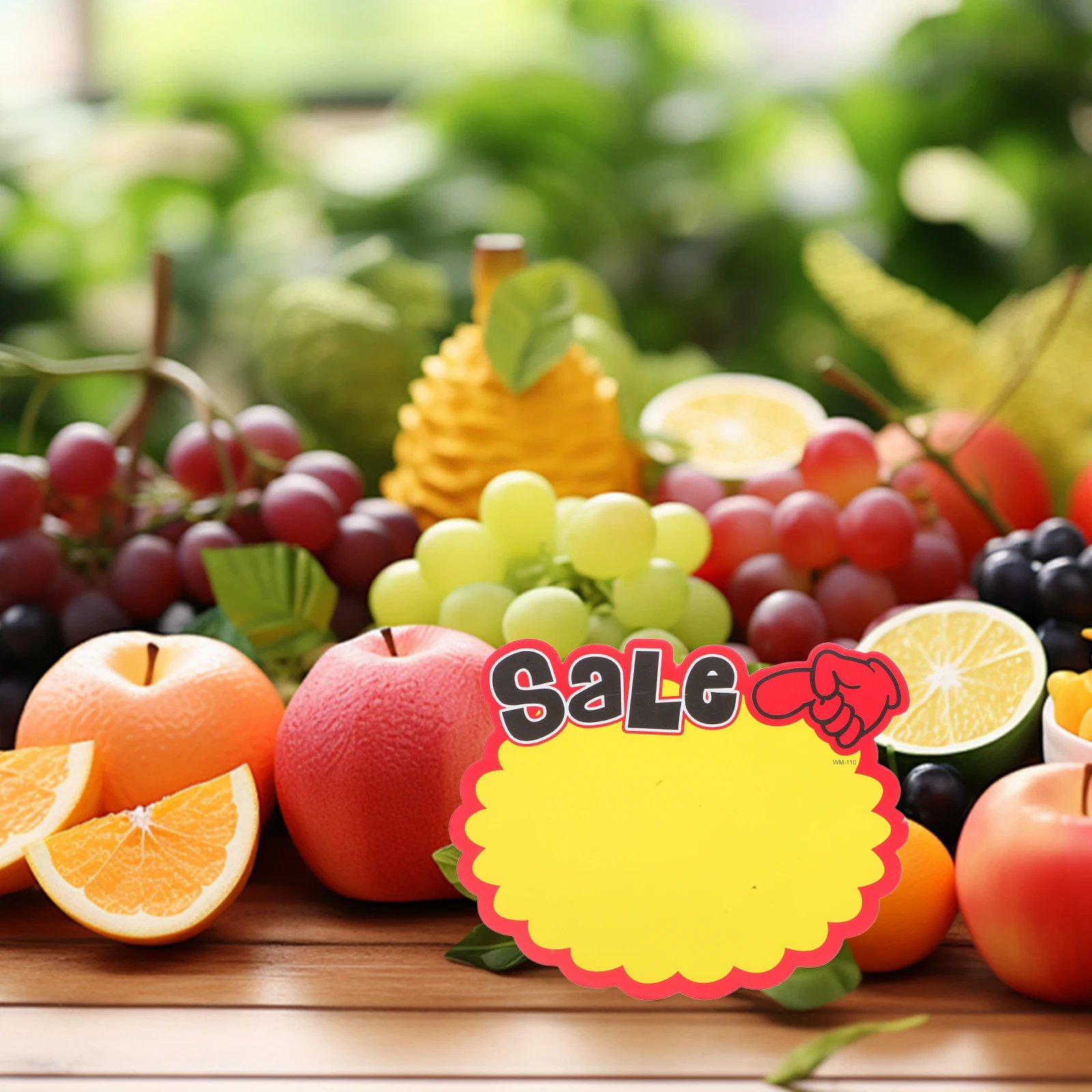 

80 Pcs Fruit Commodity Price Tag Paper Mermaid Waterproof Bottle Sticker Labels
