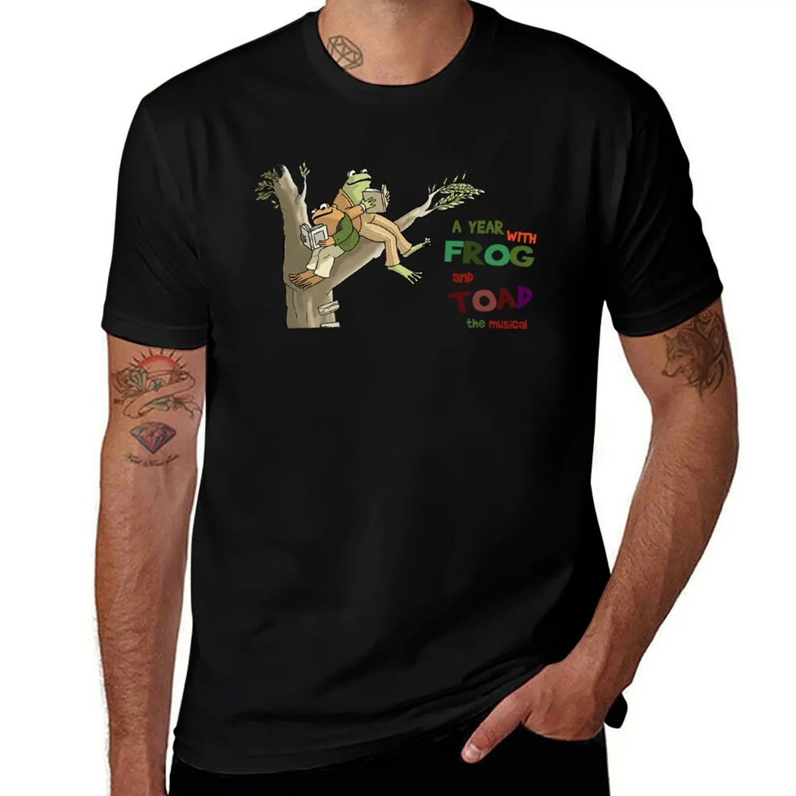 

A Year With Frog and Toad the musical T-Shirt t shirt personalised t shirts cotton 100% T-Shirt