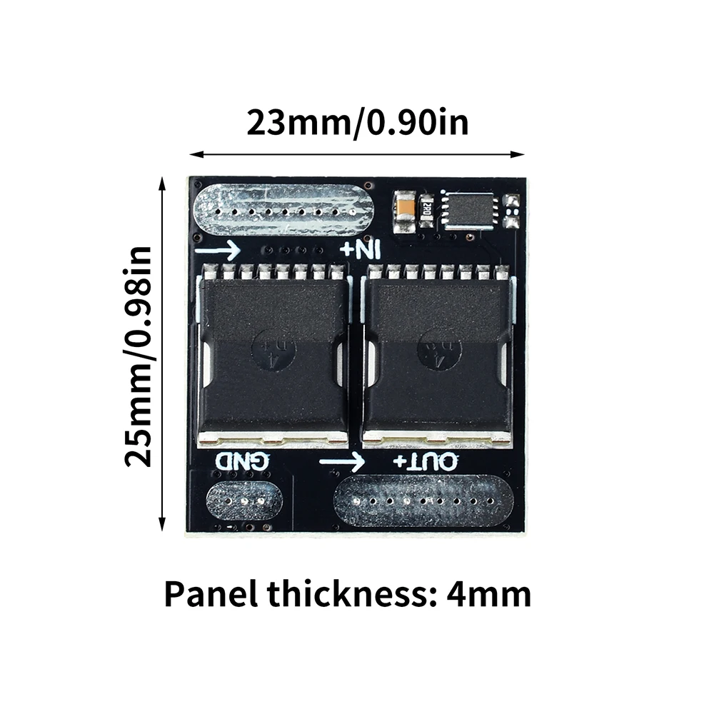 Ideal Diode Module 100V/30A 60V/10A Anti-Backflow Rectifier Board Ultra-Low Power Industrial Power Protection