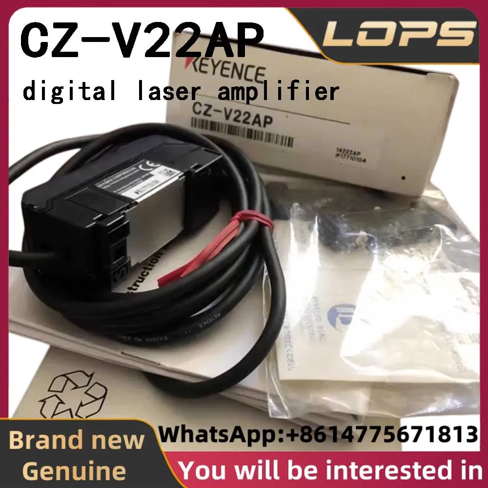 CZ-V22AP Brand new original KEYENCE digital laser amplifier, large stock available, welcome to inquire.