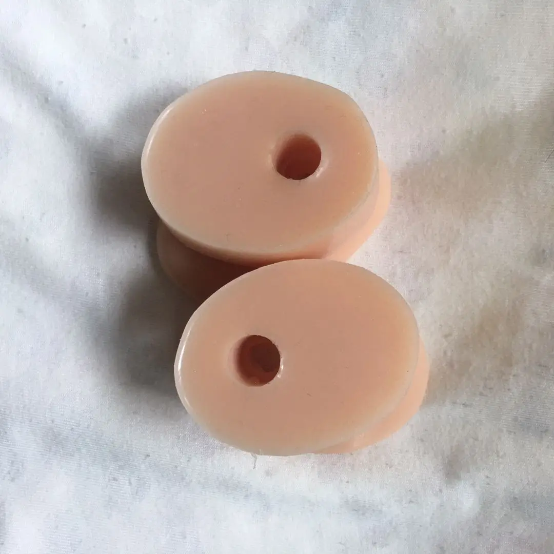 Fake ear model decompression voice control recording equipment dedicated ear soft silicone material