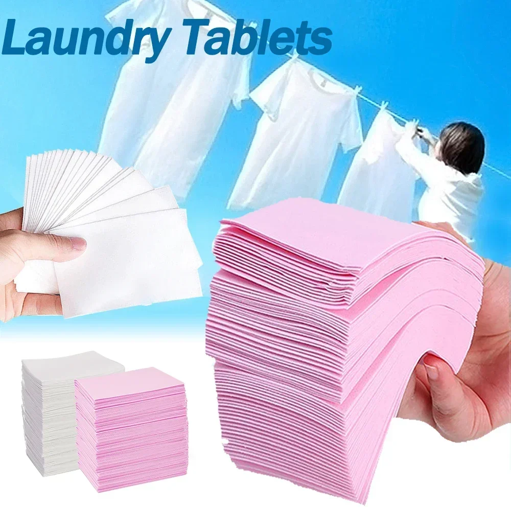 30/20Pcs Laundry Tablets Clothing Laundry Soap Concentrated Washing Powder Detergent for Washing Machines Cleaning Supplies