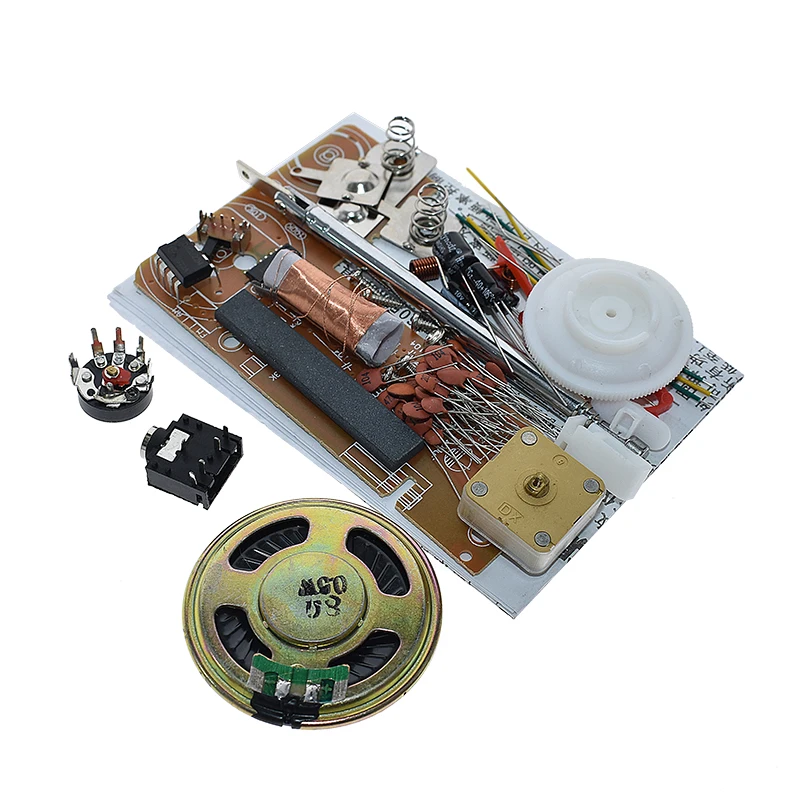 CF210SP AM/FM Stereo Radio Kit DIY Elektronik Merakit Set Kit Untuk Pelajar Juli DropShip DIY laboratorium