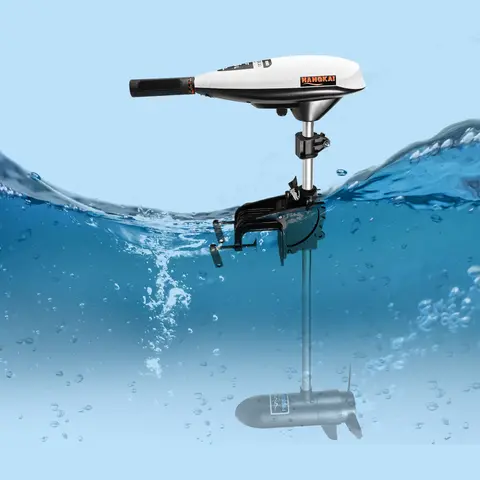 Elektryczny silnik zaburtowy do trollingowania, regulowany silnik zaburtowy, 5 biegów do przodu i 2 biegów do tyłu, 660W 12V