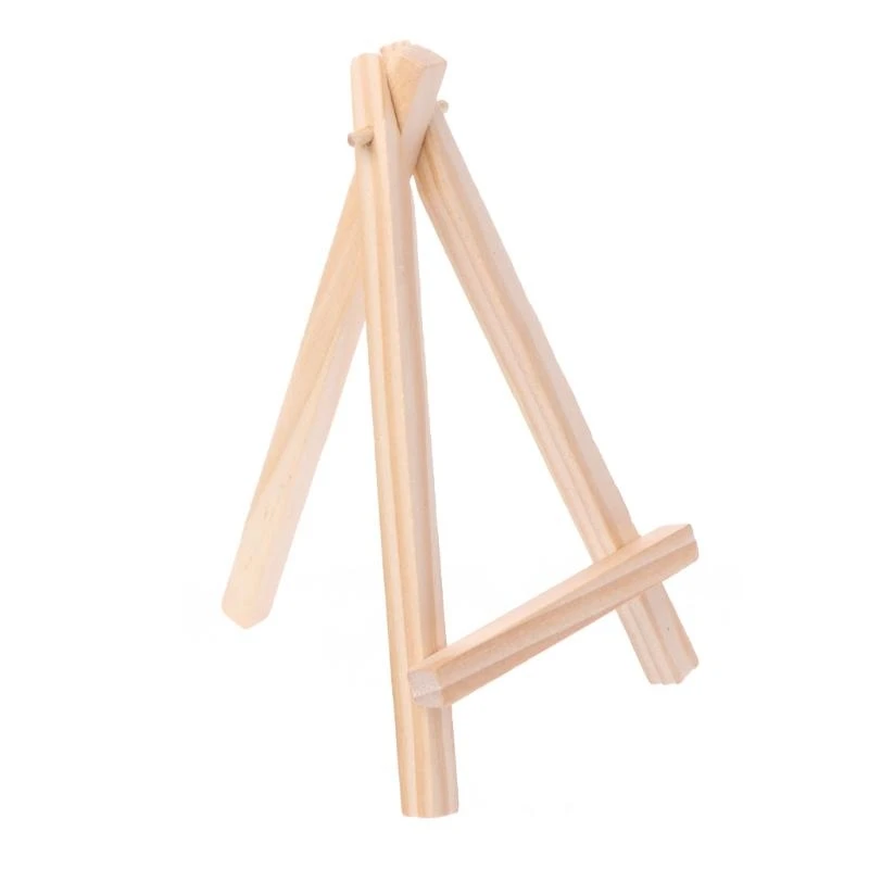 Мини -деревянный штатив Мольберт показ картинка карты карты Canvas Holder Wedding Party