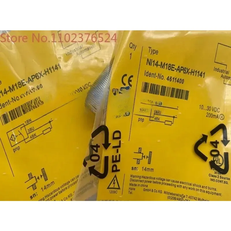 NI14-M18E-AP6X-H1141 NI14-M18E-AN6X-H1141 inductive sensor