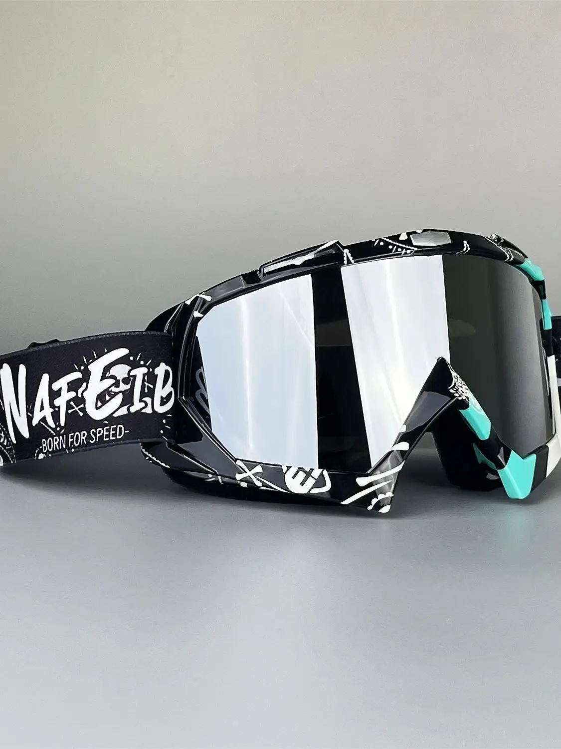 AliExpress NONE NAFEIB off-road motorcycle goggles, skiing windproof goggles, men's and women's universal cycling helmets, glasses