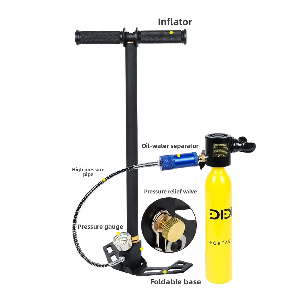 Stainless Steel High Pressure Pump 30MPa 40MP Three-stage Water-cooled Oil-cooled Air-cooled Hand Pump