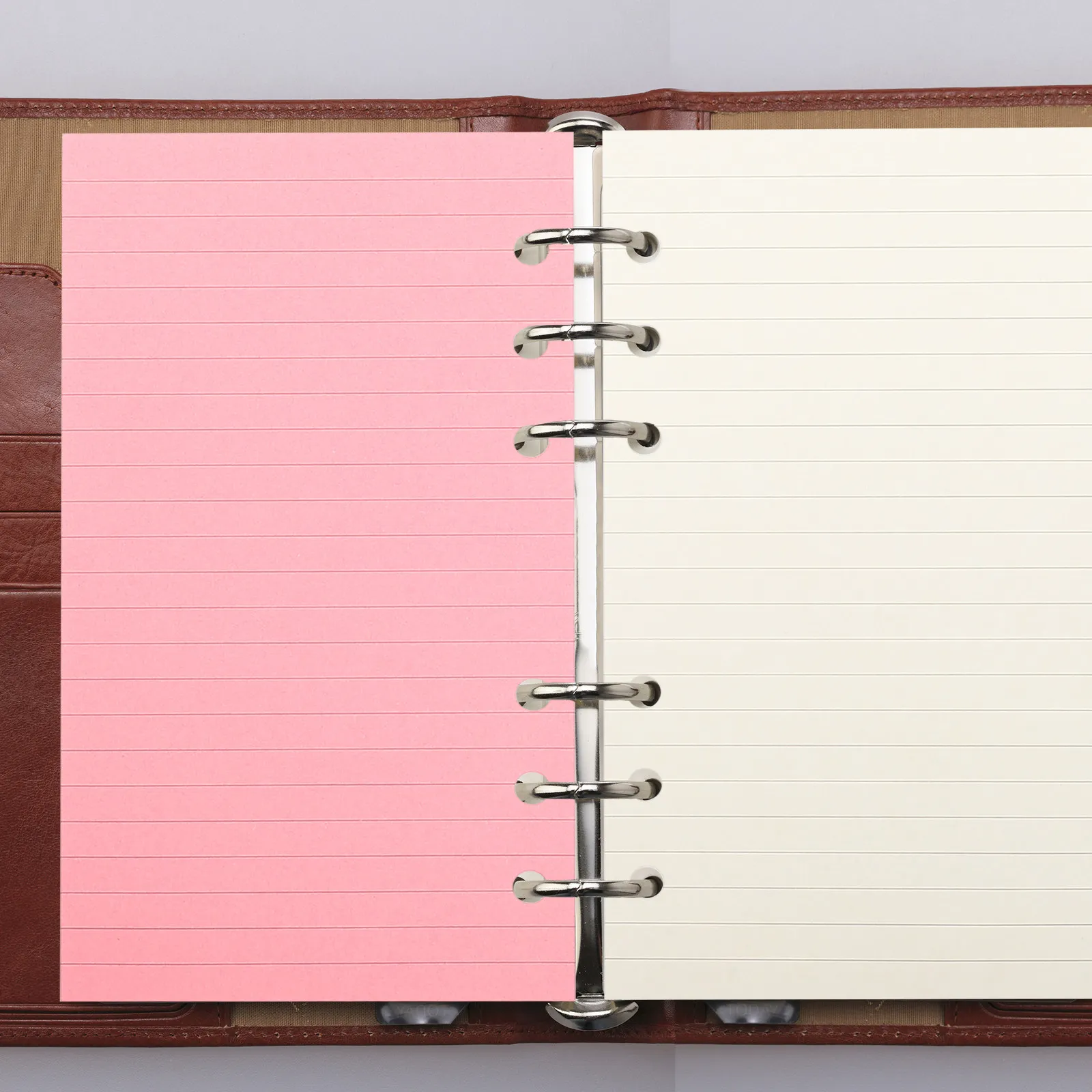 Loose Leaf Notebook Refills Paper Binder Inserts A6 Smooth Surface Refill Paper for Notepad Planner Diary Writing Accounts