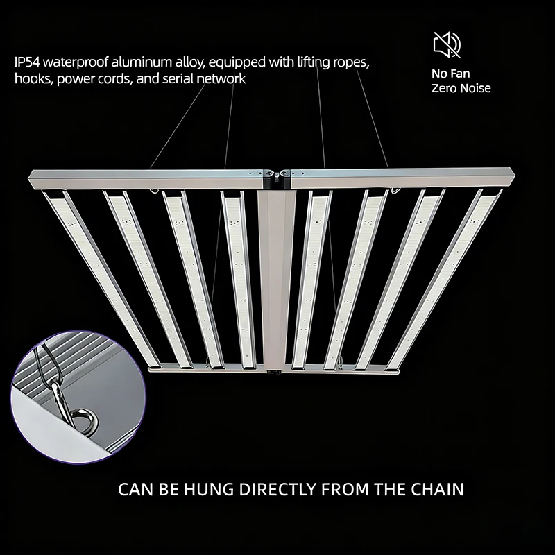 301H مصباح نمو النبات 3.0umol الضوء الأبيض كامل الطيف 660nm الضوء الأحمر 730nm الضوء الأحمر البعيد 800 واط مصباح النبات
