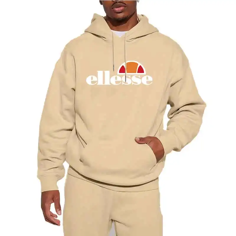 European 250G heavy-duty fabric men's hoodie Mens Pollover Spring Autumn warm Sports Hoodie Harajuku Unisex Clothing - view 2