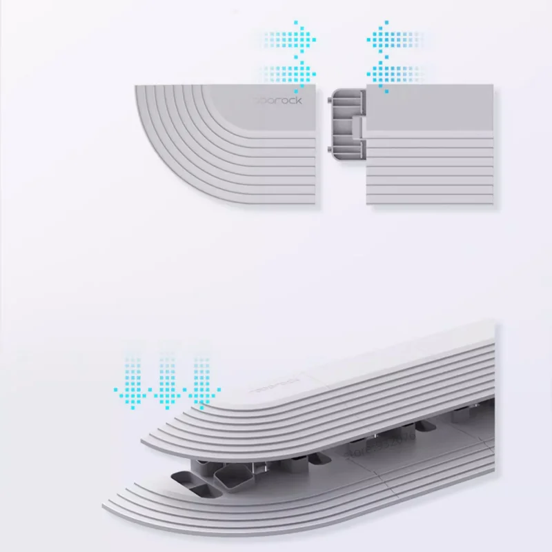 Roborock-rampa de ayuda para aspiradora, piezas de repuesto originales para S5MAX, S6, S7, S8, Q5, Q7, Q Revo, todas las Series