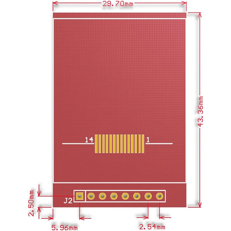 Modulo schermo LCD TFT da 1,44 pollici 3.3V RGB 65K 128x128 4 fili SPI ST - 7735S per scheda di sviluppo Arduino 2560 ESP32