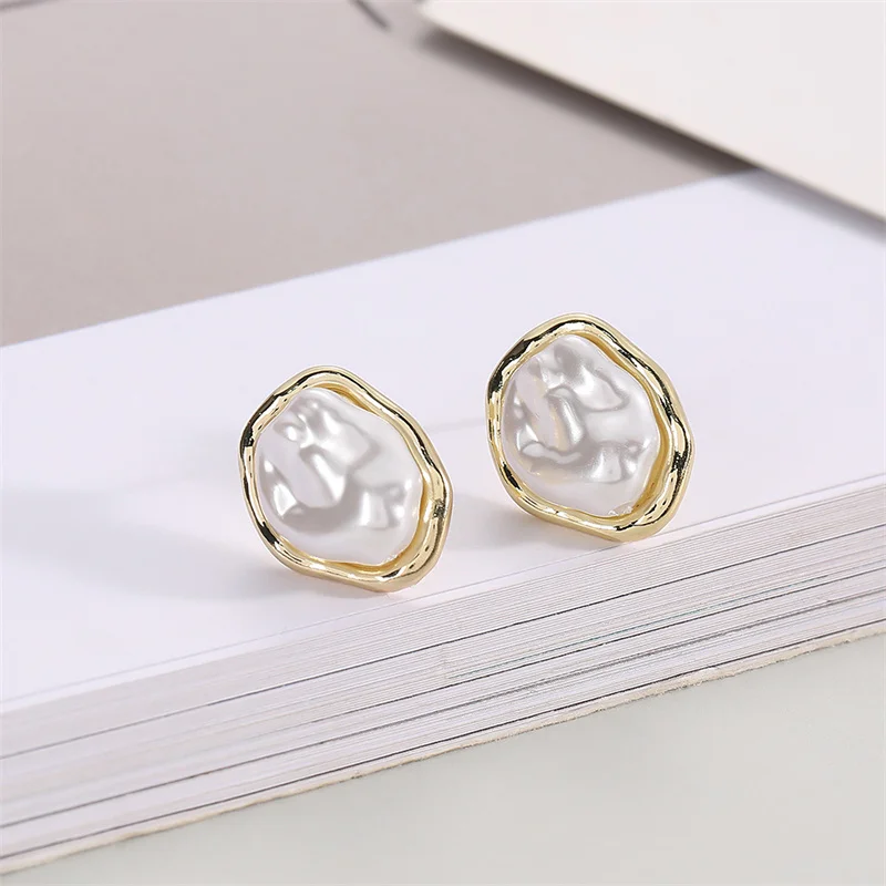 Adolph Trending French Baroque Pearl Cute Drop Earring Fashion Party Elegant Cheap Earrings Female Jewelry For Woman 2025 New