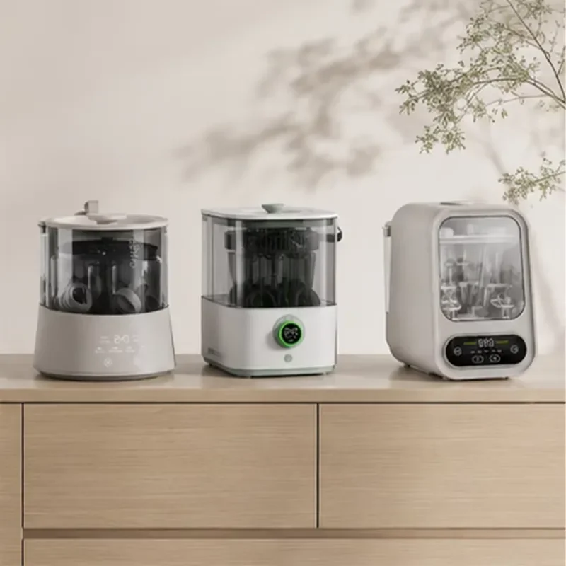 for All-in-One Smart Electronic Control Built-In Electric 700W Aluminum Baby Bottle Washer Dryer Home English Guangdong