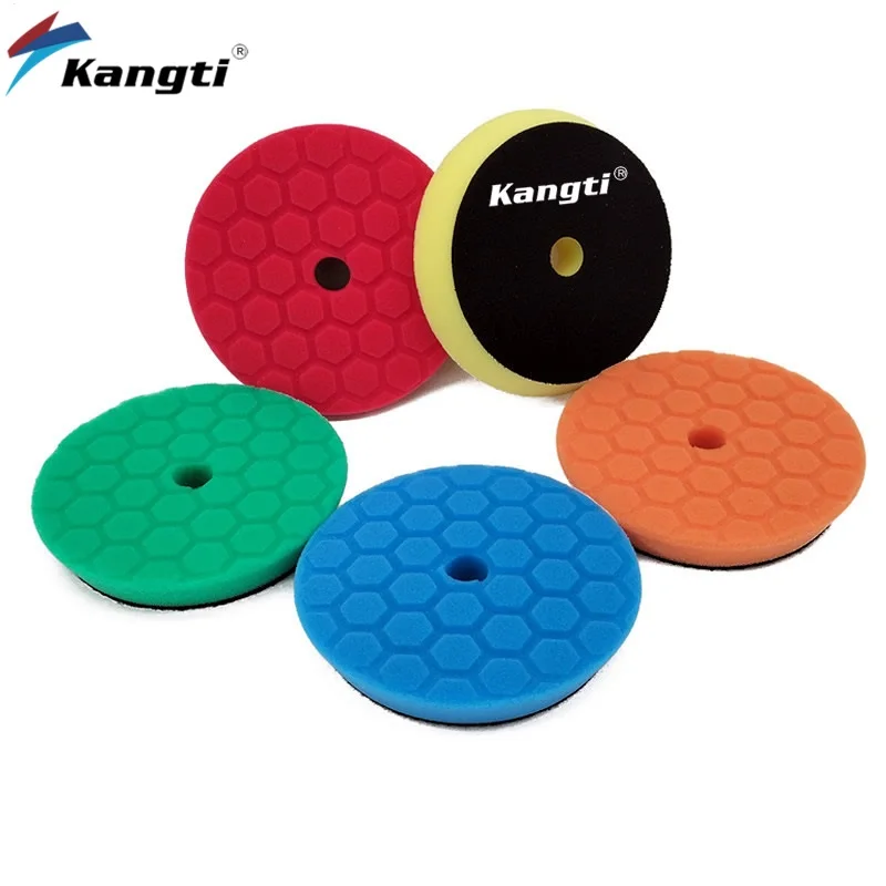 

5 (125mm)/6 (150mm) Inch Car Waxing Buffing Pad Germany Foam Polishing Disc Auto Care Repair Tools Wax Pads for Car Detailing