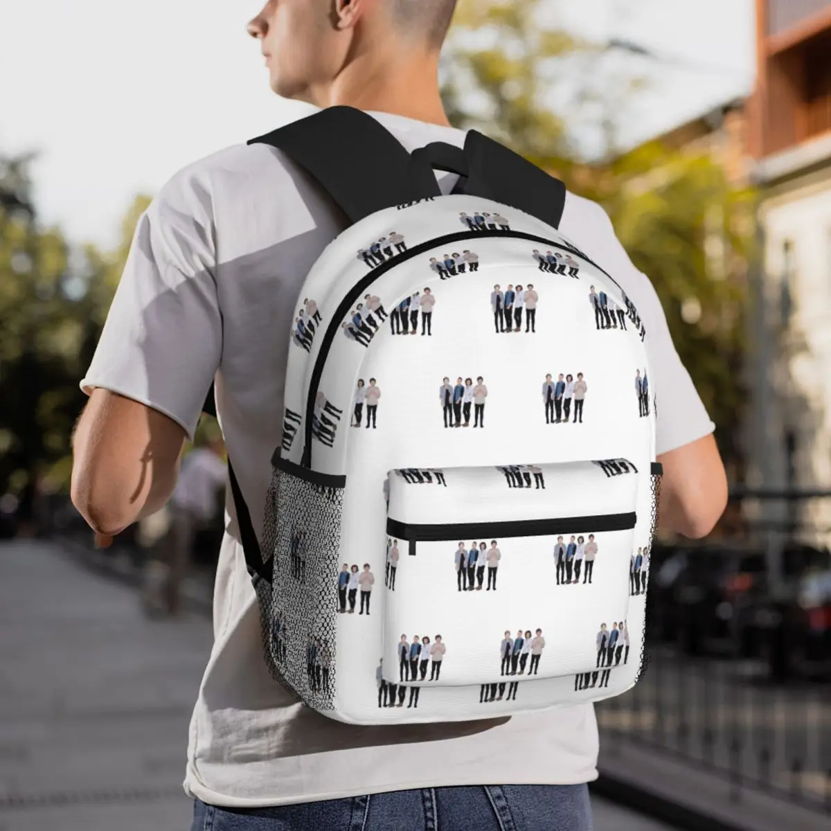 ONE DIRECTION Backpack Daypack Large Capacity Kids BookBag School Bag Shoulder Bags for Men Women