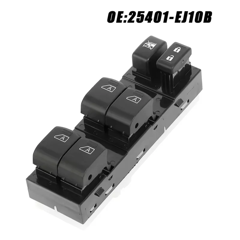 

Car Auto Driver Side Window Lifter Switch Button 25401-EJ10B 25401EJ10B For Nissan Maxima 2009 2010 2011 2012 2013 2014 LHD