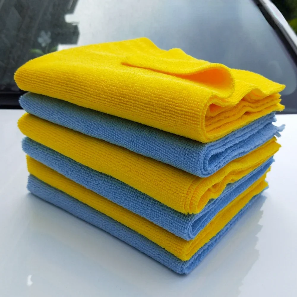 40x40cm Car Wash Towel Superfine Fiber Polishing Tools, Waxed Cloth, Crystal-plated Towels  Car Cleaning Maintenance Accessories