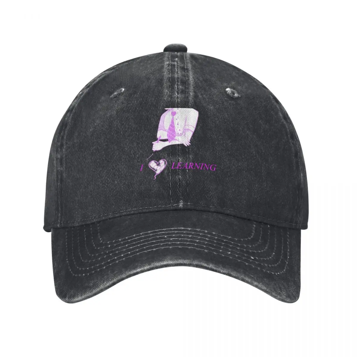 I Love Learning! Baseball Cap Mountaineering Hat Man Luxury Women's Beach Outlet 2025 Men's