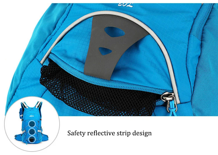 Bergsteiger-Wanderrucksack 20 Liter Herren und Damen Outdoor-Sport Laufrucksack Wasserdichter Camping-Trekking-Rucksack – Detail 16
