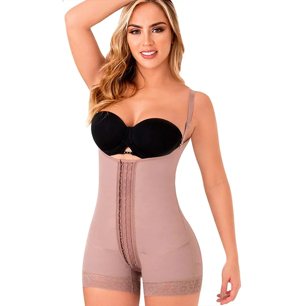 

Body Shaper Fajas Colombianas Slimming Corset Bodysuit Shapewear Modeling Girdle for Women Plus Size Sexy Ass Double Compression