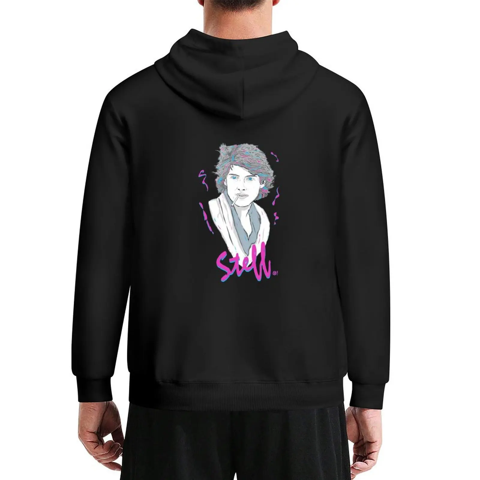 Pretty In Pink - Steff Hoodie جرافيك تي شيرت رجالي معطف رجالي ملابس رجالية يرتدي الرجال هوديي