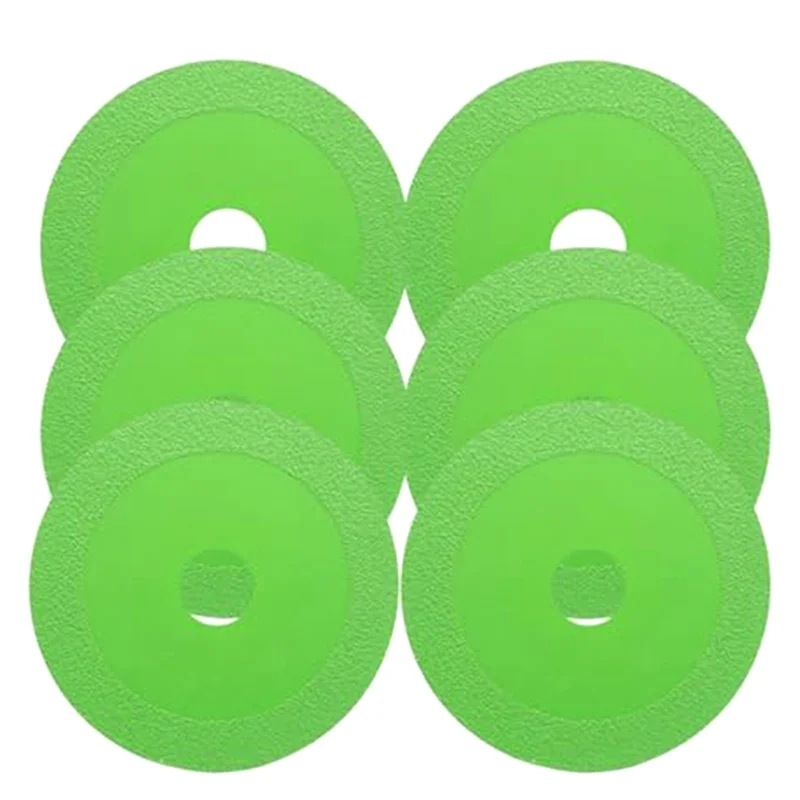 6PCS 100Mm Rock Slab Grinding Disc Glass Cutting Disc For Angle Grinder Tile Rock Slab Cutting And Angle Grinder Discs