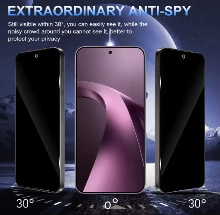 3PCS For Xiaomi 17 Pro Max Screen Protector Xiaomi Mi 14 13 14T Pro 12T 11T 13T Pro 11i Easy Installation Privacy Tempered Glass view 2