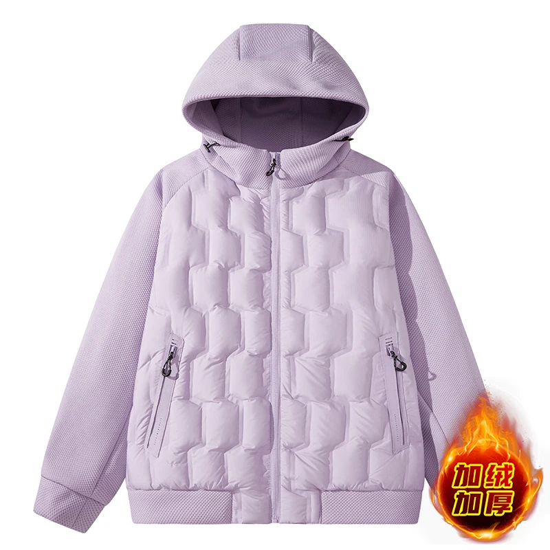 New Arrived Autumn and Winter Parkas Men Fashion Lightweight Duck Down Parkas Hooded Couple's Graphene Down Jacket Cold Jacket