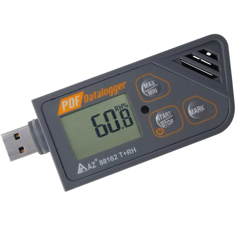 

Tester AZ88162 Temperature and Humidity Recorder USB Warehouse Cold Chain Temperature Recorder