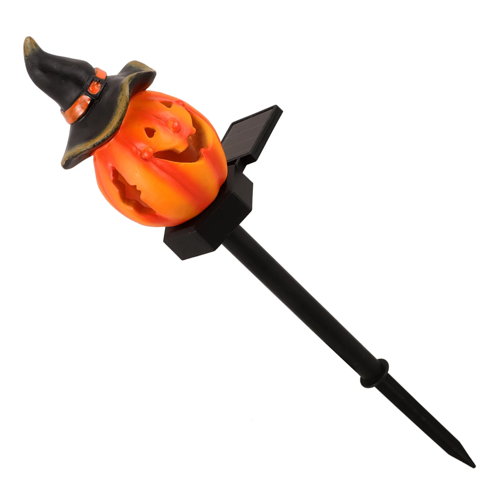 

Halloween Solar Lamp Garden Landscape Lamp with Hat for Yard Outdoor Decor Garden Lights Driveway Landscape Gifts